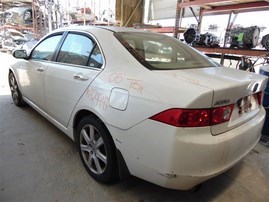 2005 Acura TSX White 2.4L AT #A24947
